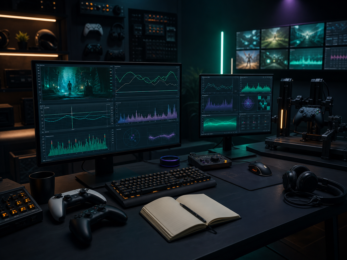 Modern game-review studio behind the lightninbets.com identity